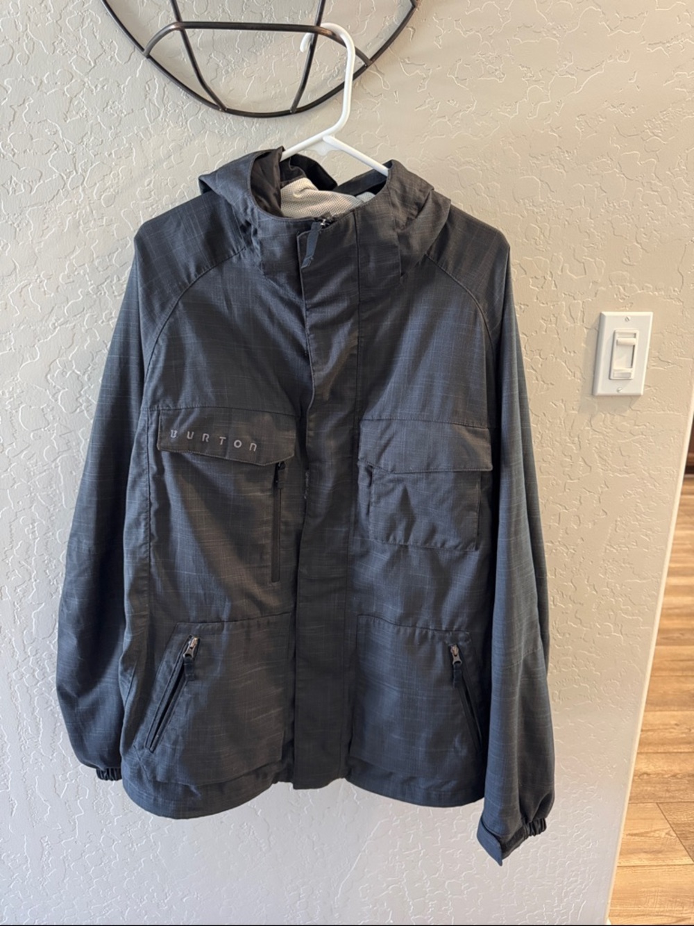 Burton Men's Snow Jacket - Charcoal Gray